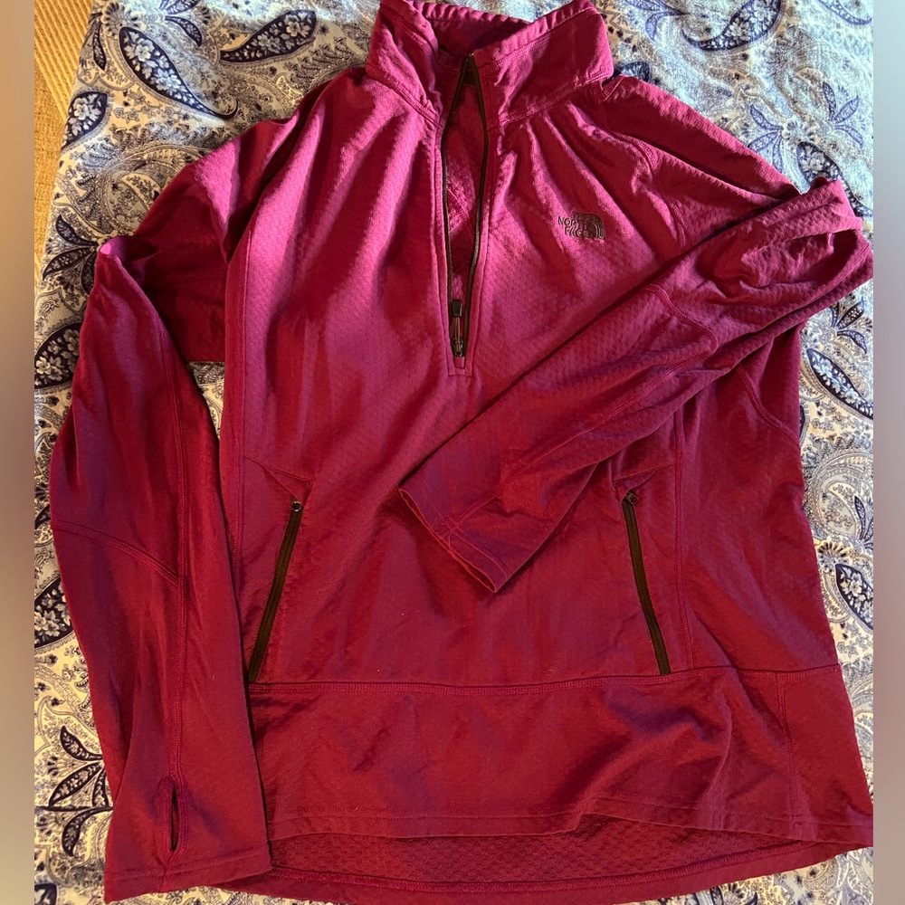 North Face pullover lightweight fleece